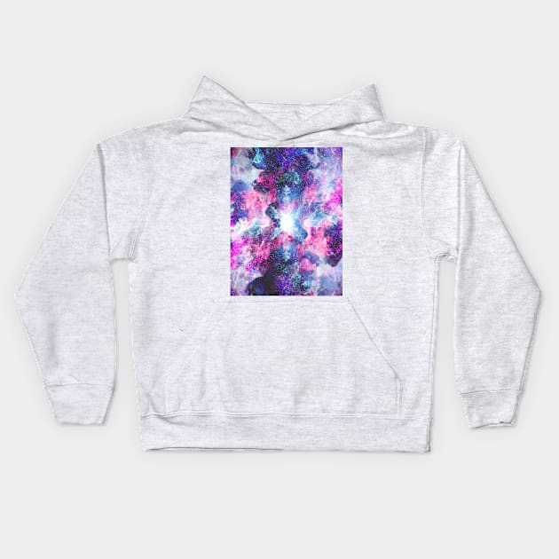 Galaxy entry Kids Hoodie by BRAGLAHAR